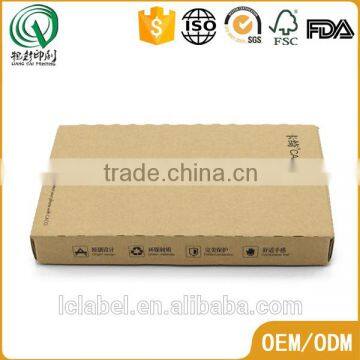 Pretty Custom Size Natural Brown Square Paper Carton Box Quality Choice photo-4