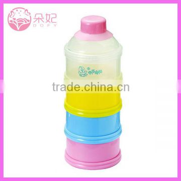 Free sample High Quality Multi-layers Portable PP Baby Milk Powder Box