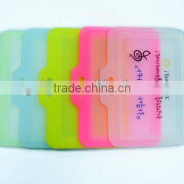 Fashion and New Design Silicone ID Card Holder