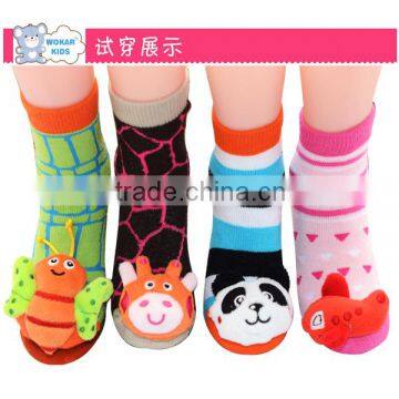 100% Cotton Cute Cartoon Baby Socks Comfortable Cotton Baby Socks