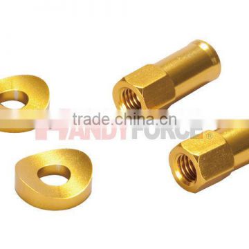 Special Tools for Motorcycles Extended Rim Lock Nut With Beveled Spacers