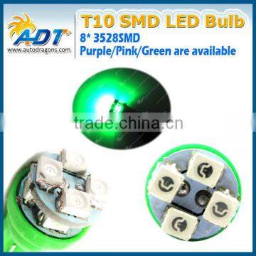 Auto Parts 8 LEDs Car Lights, T10 3528 SMD LED Bulb