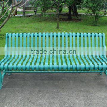 Wrought iron bench seating outdoor metal garden bench