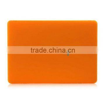 Wholesale Colored Plastic Hard Shell Case For 2015 MacBook 12 inch A1534 Orange