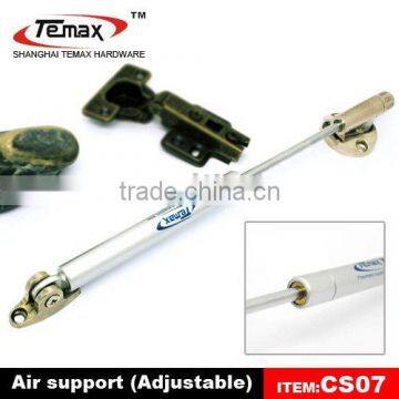 Cabinet door gas support cabinet gas spring support