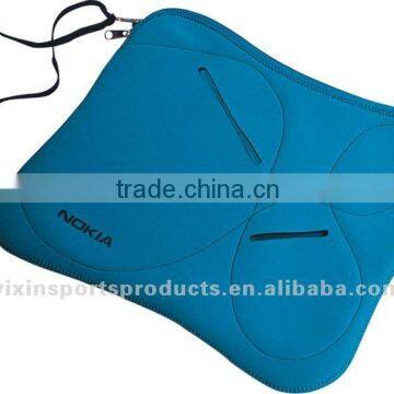 neoprene laptop bag with many pockets