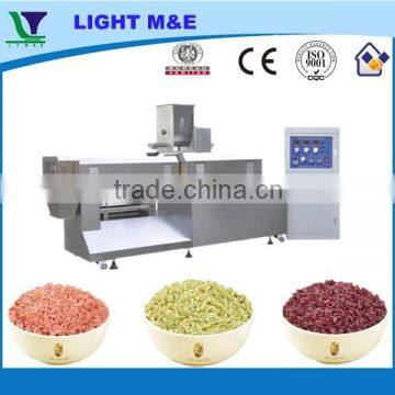 Enriched rice processing machine