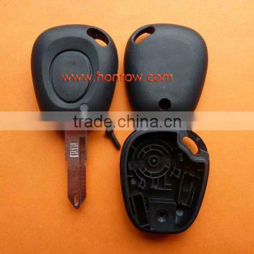 High quality 1 button Renault remote key shell without Logo Renault key blank,Renault keys