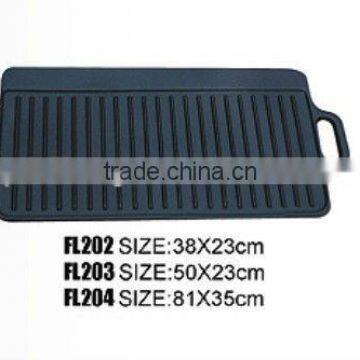 cast iron BBQ griddle