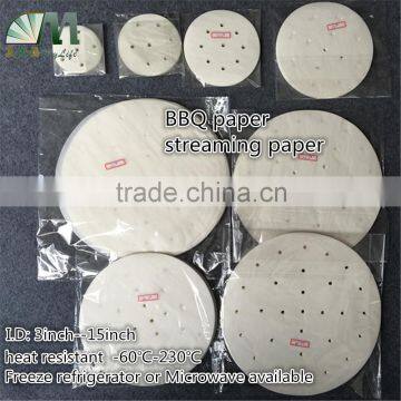 Silicone Coated Greaseproof Waterproof Heat Resistant Non-stick Baking Streaming Parchment Paper Sheets photo-3