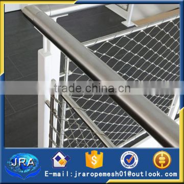 staircase stainless steel balustrade railing mesh