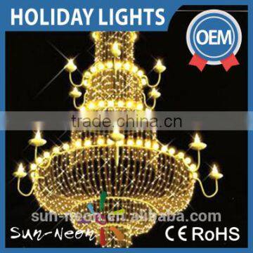 3d European Crystal Light Motif Lights,High Quality Decoration Lights