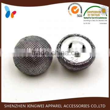 covered metal shank button for shirts