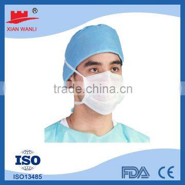 Surgery Use 20+20+25g PP With 99% Filter Paper Disposable Medical Dust Doctor Face Mask for American Market photo-3