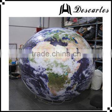 Germany 4m diameter inflatable earth globe planet helium balloon for events decoration