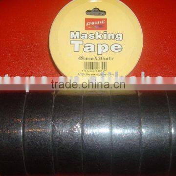 black masking adhesive tape