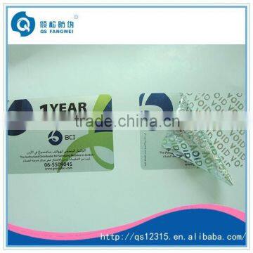Tamper Proof Evident Seal Labels Sticker