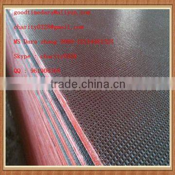 China Shandong Manufacturer combi core bus flooring anti slip film faced plywood