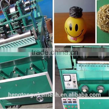 stainless steel scrubber making machine and stainless steel wire