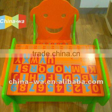 MDF folding table and chair fusion toy