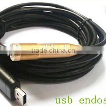 5.5mm USB 6 LED IP67 Waterproof 5M Mini Hook Mirror Endoscope Camera