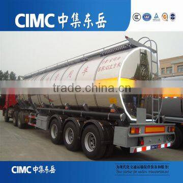 CIMC 3 Axles 50000 m3 crude Oil/Fuel Tanker Semi Trailer