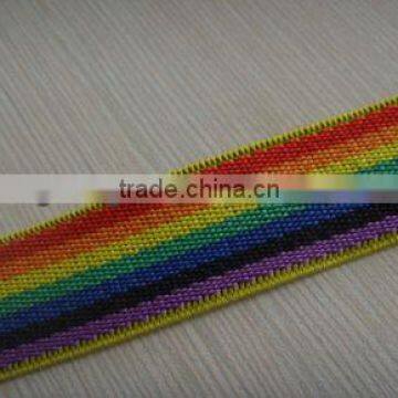 Rainbow Barcode Grosgrain Ribbon