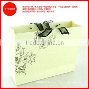 2015 New Classic Chinese Style Custom Craft Shopping Gift Colorful Paper Bag