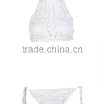 Hot Sale Good Quality Handmade Crochet Braided Bikini Swimwear for Young Gril photo-4