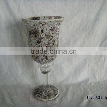 MOSAIC WINE GLASS CUP DECORATION