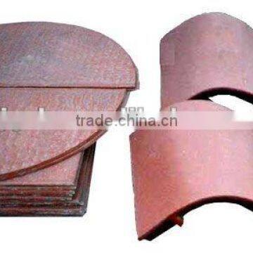 RK Q235 series hardfacing bimetal abrasion resistance liner/mining use/HRC57-62