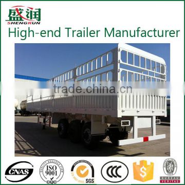 Excellent quality tri-axle fence trailer cargo transportation fence semi trailer