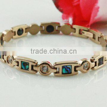 Wholesale china cheap fashion stainless steel bio 4 in 1 energy balance stainless steel bracelet