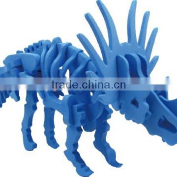 high-quality EVA dinosaur, eva diy model, children eva diy toy