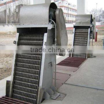 Grille for water treatment plant