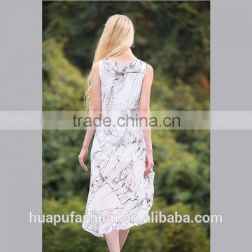 HP690008 Dongguan Humen Wholesale Sublimation Printed Maxi Dress photo-6