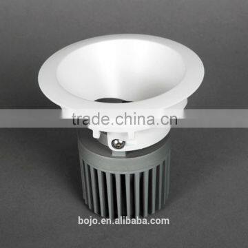 9w 10w recessed cob led wall wash downlight with nice reflector