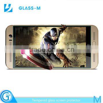 Wholesale cell phone accessories tempered glass for HTC ONE M9