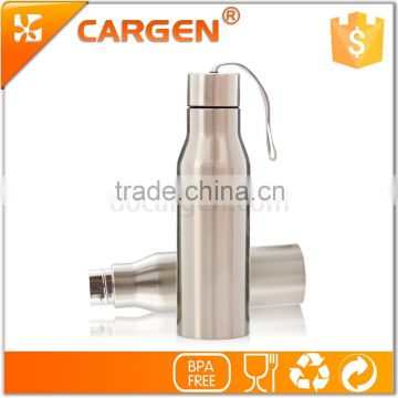 Light and handy portable stainless steel vacuum running bottle