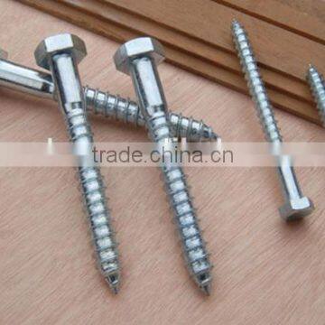 hot sale on alibaba hex head wood screw