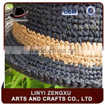 summer hot selling custom straw boater hats