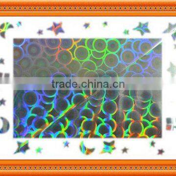 PET Laser Film for Festival,Wrapping Laser Film paper