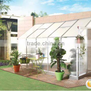 4' wide Lean to Greenhouse Kit