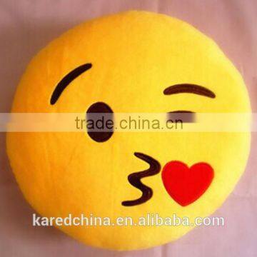 Cute smiling emoji pillows emoticon plush emoji Pillow covers