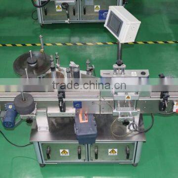 Full automatic two side labeling machine for square bottle