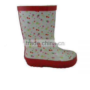 Design kids sunmmer Rain Boots rubber cheap boots 490