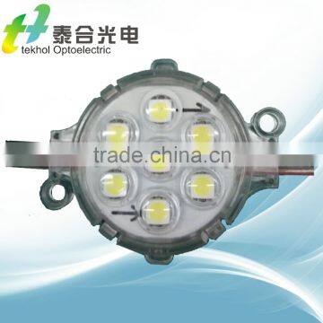 30mm round led module single color led module 7LEDs