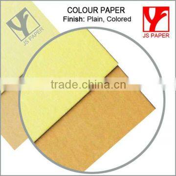 single side 120gsm/ 230gsm plain color paper