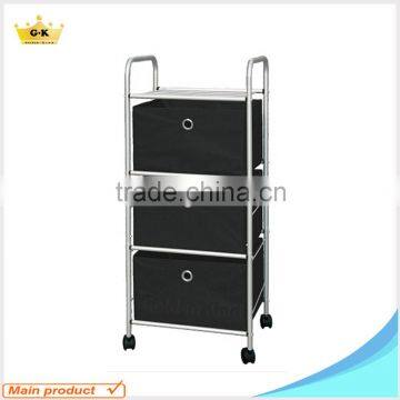 Household Furniture Small Storage Cart Drawer Storage Trolley with 4 Wheels