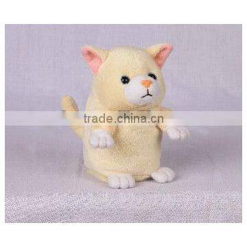 Cute plush Hamster with moving up & down, can learn to talk, electronic & movement plush toys